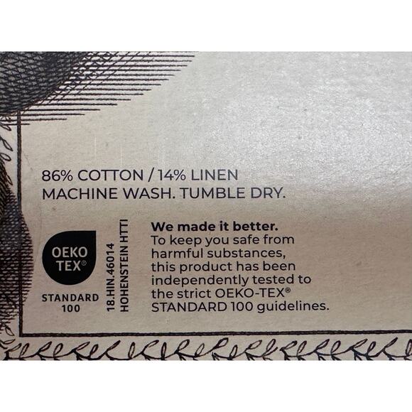 John Derian x Target Kitchen Chef Tablecloth 60” x 104” Cotton/Linen New 2024 - Picture 7 of 10